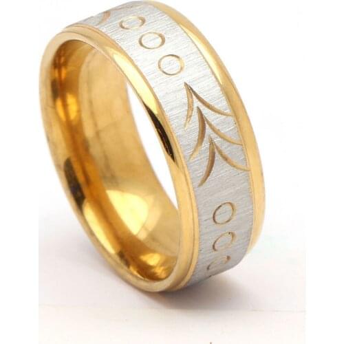 Pattern 316L stainless steel ring for women classic love forever engrave finger rings jewelry Fashion wedding rings jewelry