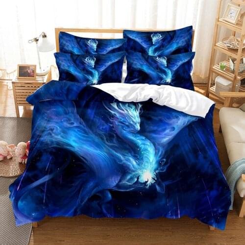 Bedding set duvet cover set 3d bedding digital printing bed linen queen size bedding set fashion design