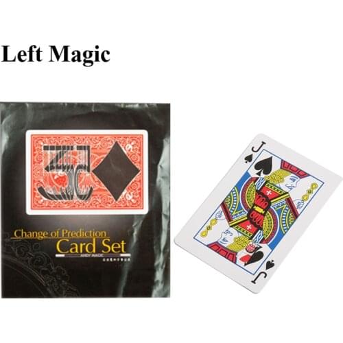 1pcs Numberground 3 To 5 Card Magic Magician Gimmick Close Up Magic Tricks Card For Professional Magician Change The Draw Card