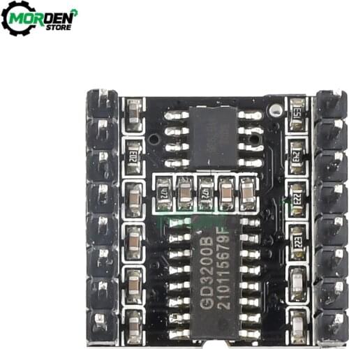 Mini-YX5200 Mini MP3 Player Module DF Player TF Card U Disk Player Audio Decoder Board For Arduino DF Play I/O Serial Port AD