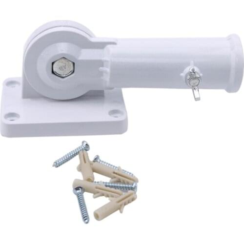 National Adjustable Aluminum Wall Mounted Flag Holder Windsock Base Flag Pole Aluminum Mounting Flagpole Bracket Flag