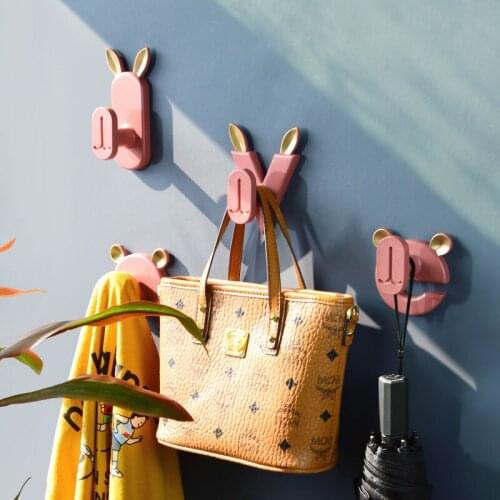 Nordic Minimalist Wall Hooks Organizers Storage Room Decoration Accessories Hangers Shelves Keychain Holder Cute Room Decor