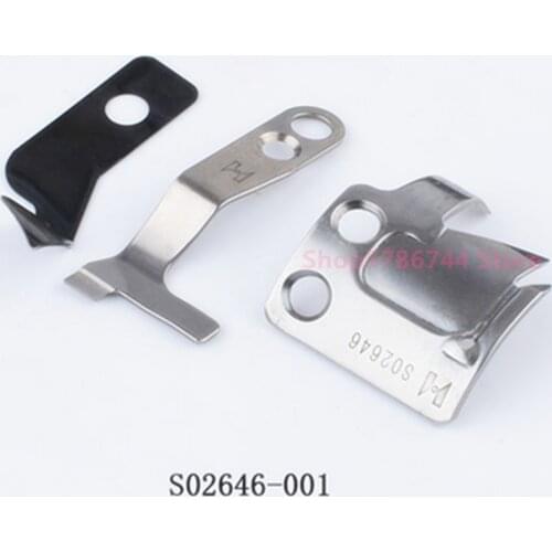 Moving Knife S02646-001 Fixed Knife S02637-001 For Brother Lock Stitch Sewing Machine B737,S7200B,SL-710A,SL-737A,S7200A,S7200C