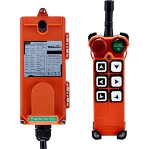 Industry crane hoist truck Radio wireless remote control F21-E1 6 Single speed button super quality