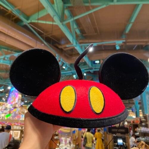 Shanghai Disney Mickey hat childrens hat cos hat sun protection hat toy hat