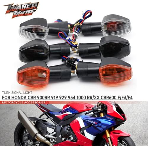 Turn Signal Light For HONDA CBR600F CBR600 F3 F4 F4I CBR600RR CBR 600 Motorcycle Accessories Indicator Lamp Front Rear Motorbike