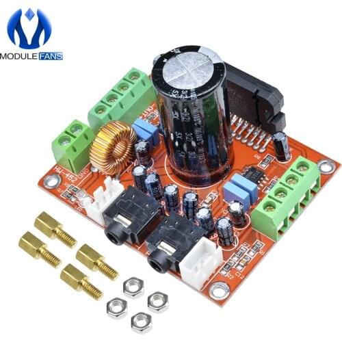 TDA7850 4*50W Car Audio Power Amplifier AMP Board BA3121 Noise Reduction Module XH-M150 DC 12V 4X50W 4X50