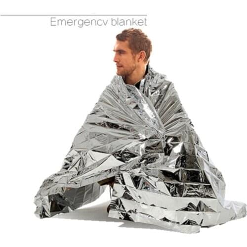 Golden Rescue Blanket Outdoor Survival Emergency Blanket Insulation Blanket Sun Protection Emergency Outdoor Supplies
