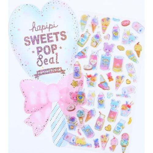 1set/lot Stationery Stickers Fun candy Diary Decorative Mobile Stickers Scrapbooking DIY Craft Stickers