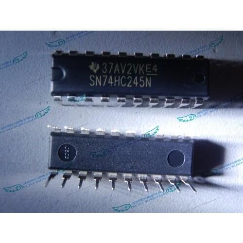 100PCS/lot SN74HC245N SN74HC245 HC245N IC BUS TRANSCEIVER 8BIT DIP20