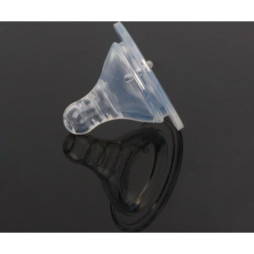 1x Silicone Wide Neck Baby Cross Hole Soft Teats Natural Flow Nipples