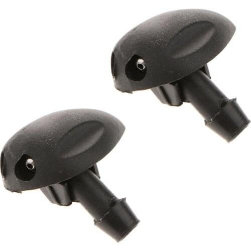 2x Windshield Wiper Water Spray Nozzle For Dacia 7700846456