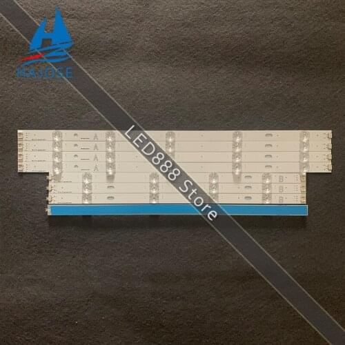 8pcs 100%NEW Backlight Lamp strip 9 leds For LG 47 inch TV innotek DRT 3.0 47"_A/B type 47LB6300 47GB6500 140218 6916L 1948A