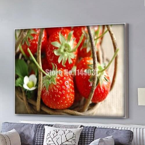 Strawberry Diy Diamond Embroidery 5D Diamond Painting Cross Stitch,3D,Diamond Mosaic,Decoration Home Art