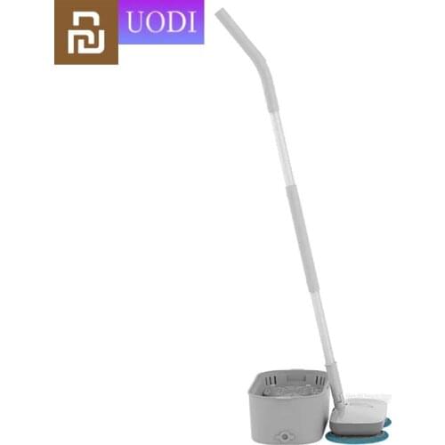 Youpin UODI Wireless Hand-held Electric Mop Multi-directional Adjustment Handle Automatic Cleaning Mop Hand-free Cleaning Tools