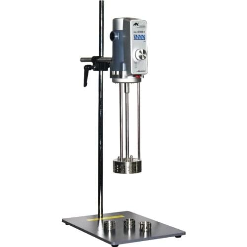 CE 220v Capacity(H2O) : 800-60000ml Homogenizer High Shear Mixer Emulsifying Machine AE500S-H 90G/60L Digital