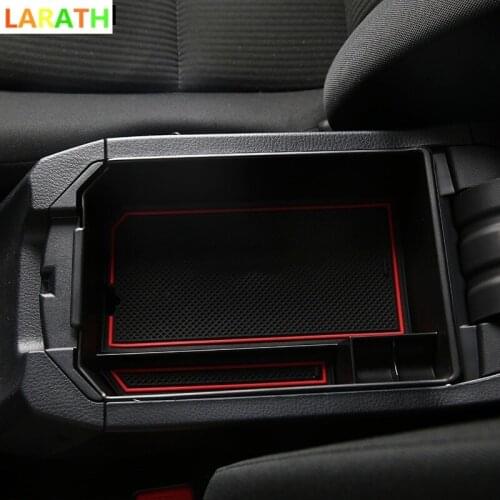 For Toyota RAV4 RAV 4 2016 Central Suitcase Storage Box Armrest Remoulded Inside Car Glove Storage Box Car Styling