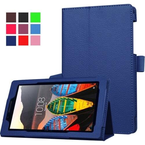 PU Leather Case for Lenovo Tab 3 7.0 710F 701I Essential Tablet Magnet Stand Cover for funda Lenovo Tab3 TB3-710F -710I+Film+Pen