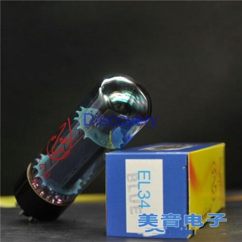 JJ Blue Screen EL34 Tube Direct Generation 6P3P/KT66/6n3c/6L6/5881/6CA7