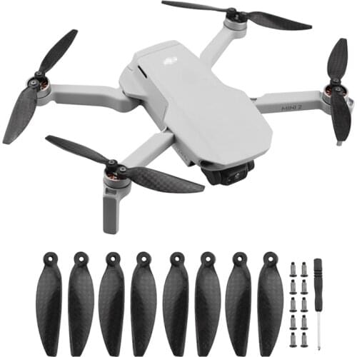 Low Noise Carbon Fiber Propeller for DJI Mavic Mini 2 4726 Props Blade Replacement Durable Wing Fans Spare Parts Drone Accessory