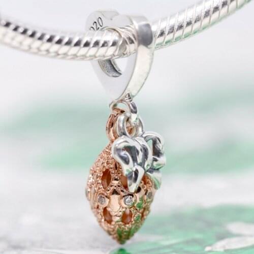 Original Holiday Ornament A Year To Remember Pendant Beads Fit 925 Sterling Silver Bead Charm Europe Bracelet DIY Jewelry