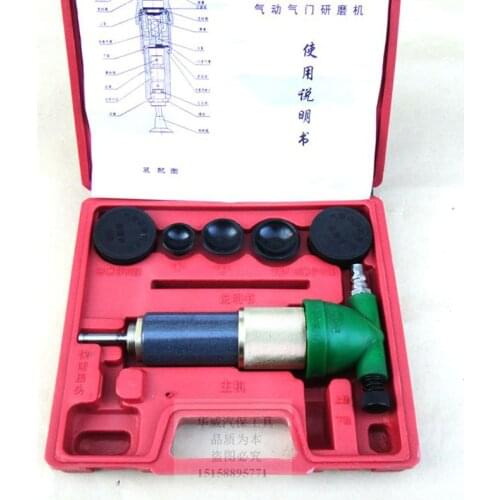 Air Operated Valve Lapper Automotive Engine Valve Repair Tool Pneumatic Valve Grinding Machine Valve Seat Lapping Kit Car Grin
