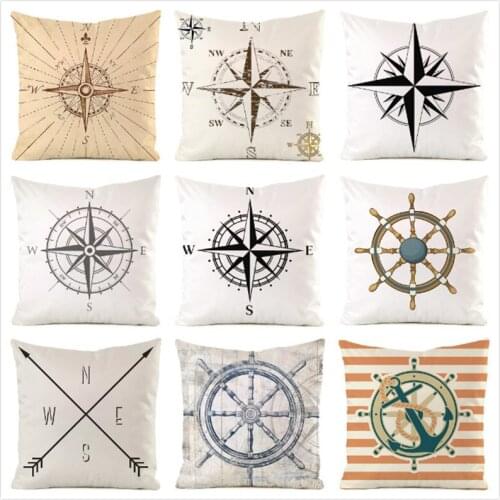 45cm*45cm Polygonal windmills imitated silk fabric throw pillow covers couch cushion cover home decorative pillows
