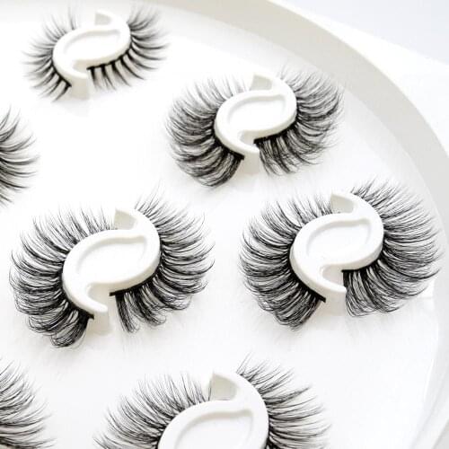 Visofree 3/10 Pairs pairs 3D Faux Mink Lashes Natural False Eyelashes Natual Long Fake Lashes Makeup Eyelash Extension Eyelashes