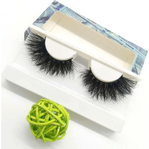 25 mm mink eyelashes dramatic long mink lashes makeup full strip lashes 25mm false eyelashes 5D real mink eyelashes reusable