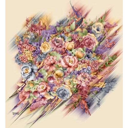 REYYAN SILK TEXTURED OYALIK WRITING-11-RENK-17