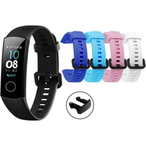 Sport Silicone Watch Strap For Honor Band 4 Wristband Accessory Replacement Strap For hua wei Honor Band 4 strap Smart Bracelet