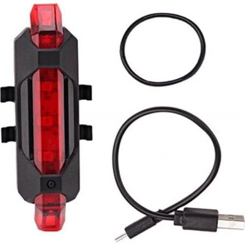 Bike Light LED Bicycle Rear Taillight Waterproof USB Rechargeable Cycling Light Super Bright FlashLight Bike Accessories