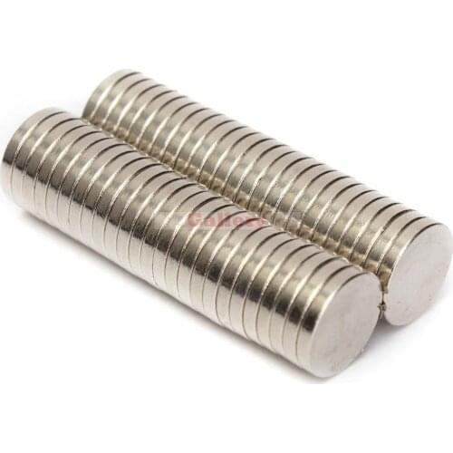 Top Fashion Iman Neodimio 50pcs N50 12mm X 2mm Strong Round Magnets Rare Earth Neodymium 15mm