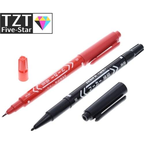 TZT Smart Electronics CCL Anti-etching PCB circuit board Ink Marker Double Pen For DIY PCB