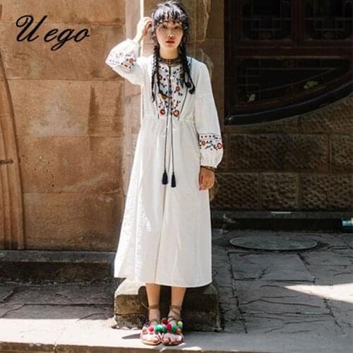 Белые летние платья Uego China At AliExpress