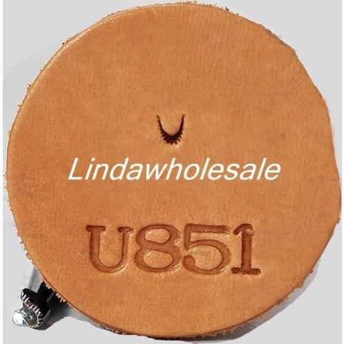 Japanese craft printing tool U851,metal stamping,leather tool