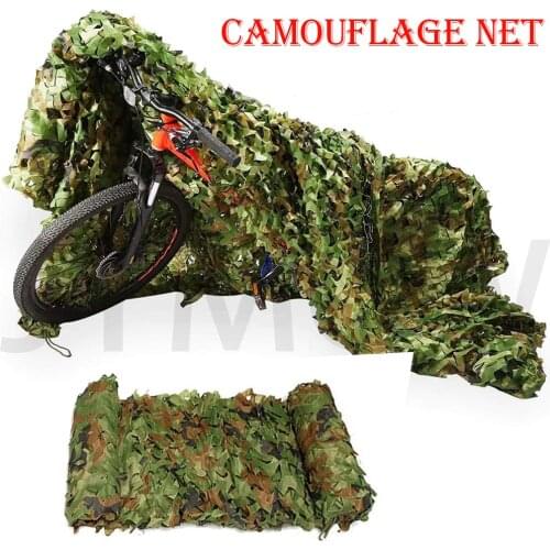 Green camouflage net hunting military camouflage net woodland army training camouflage net car cover tent shade camping awning