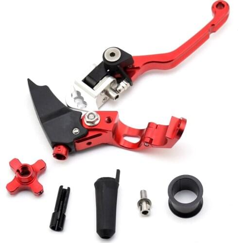 7/8" Aluminum CNC Anti-Slip Folding Clutch Brake Lever For Racing Motocross CRF KLX KAYO SSR TTR Pro Pit Dirt Bike Parts