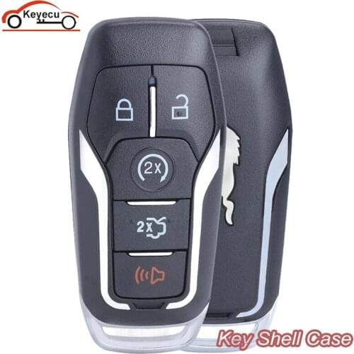 KEYECU Smart Prox Remote Car Key Shell Case With 5 Buttons - FOB for Ford Mustang 2015 2016 2017 2018 2019 2020 M3N-A2C31243300