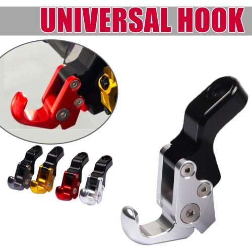 Motorcycle Rearview Mirror Hook Foldable Storage Hook Helmet Crochet Locks For PCX Tmax 530 Nmax Xmax Vespa Undefined