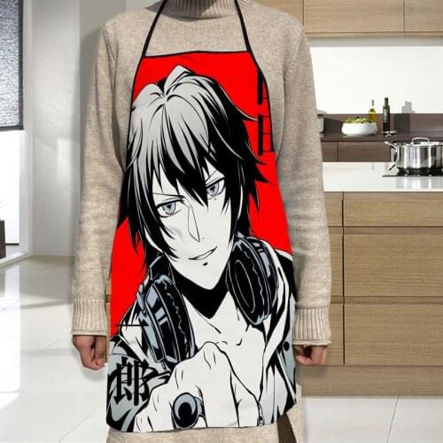 Hypnosis Mic Apron Oxford Cloth Waterproof Men/Women Kitchen Apron Household Cleaning For Home And Kitchen Accessories