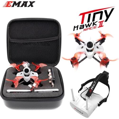 Emax TINY II Race Indoor Carbon FPV Racing Drone With F4 FC/1103 7500KV motor/Runcam Nano 2 Camera Support 5.8G FPV Glasses
