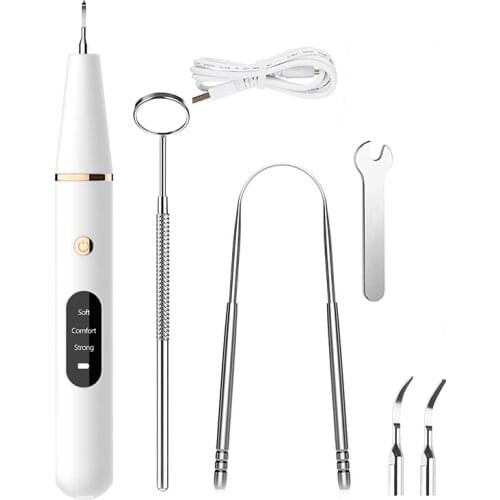 Dental Calculus Remover Electric Household Dental Scaler Ultrasonic Teeth Whitening Cleaner Tool Tartar Remover