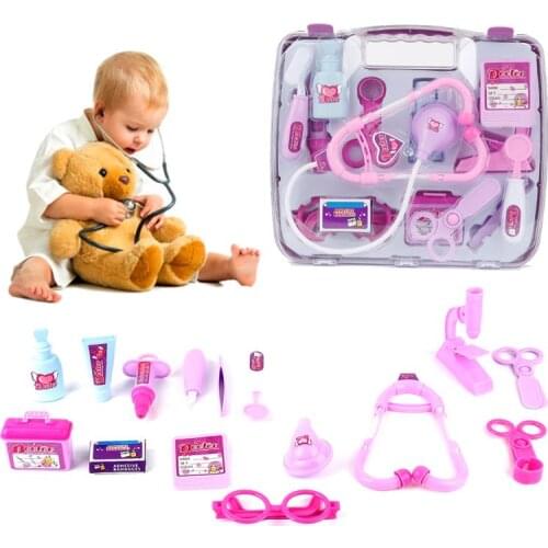 Childrens Simulation Medicine Box Kids Hospital Toys Set Nurse Play Educational Play House Toys For Child Care