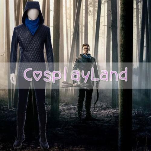 Robin Hood Costume Mens Halloween Carnival Adult Party Cosplay Superhero Robin Hood Origins 2019 Cosplay Costume Suit