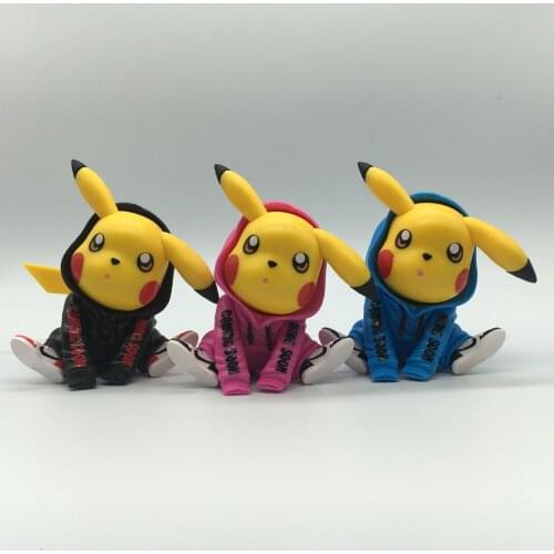 Pokemon Dolls Action FigureModel PVC Toy Original 12cm Fashion Dolls Models Takara Tomy Playmobil Pokemon Anime Figure