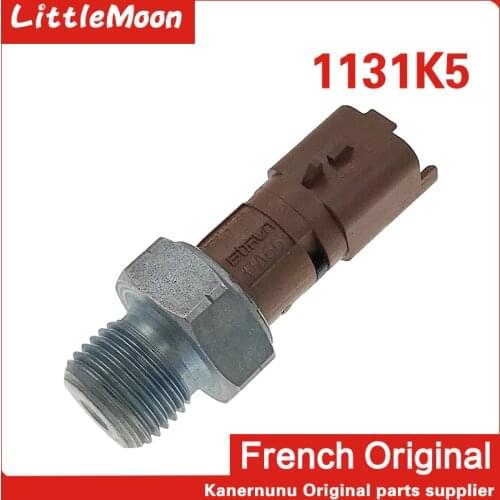 LittleMoon Original brand new oil sensor Oil pressure transmitter 1131K5 for Peugeot 208 407 607 508 Citroen C5 C6 3.0