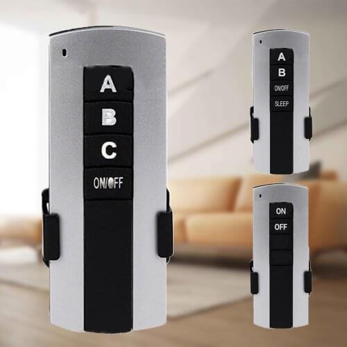 AC 220V 1/2/3 Way Wireless Remote Control Receiver ON/OFF LED Ceiling Receiver Channel Light Remote Switch