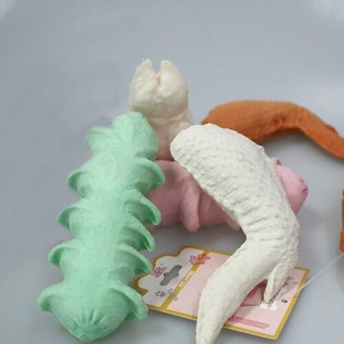 Dog chewing rubber toy Interesting products toothbrush for pet cat canine training bones jaw exerciser chew dog teeth cleaning