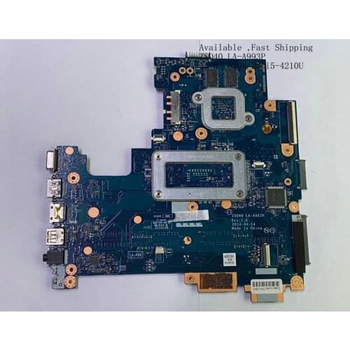 FAST SHIPPING,.NEW ITEM. ZSO40 LA-A993P REV : 1.0 FIT (LA-B971P) For HP 14-R MAINBOARD,820M/2G i5-4210U